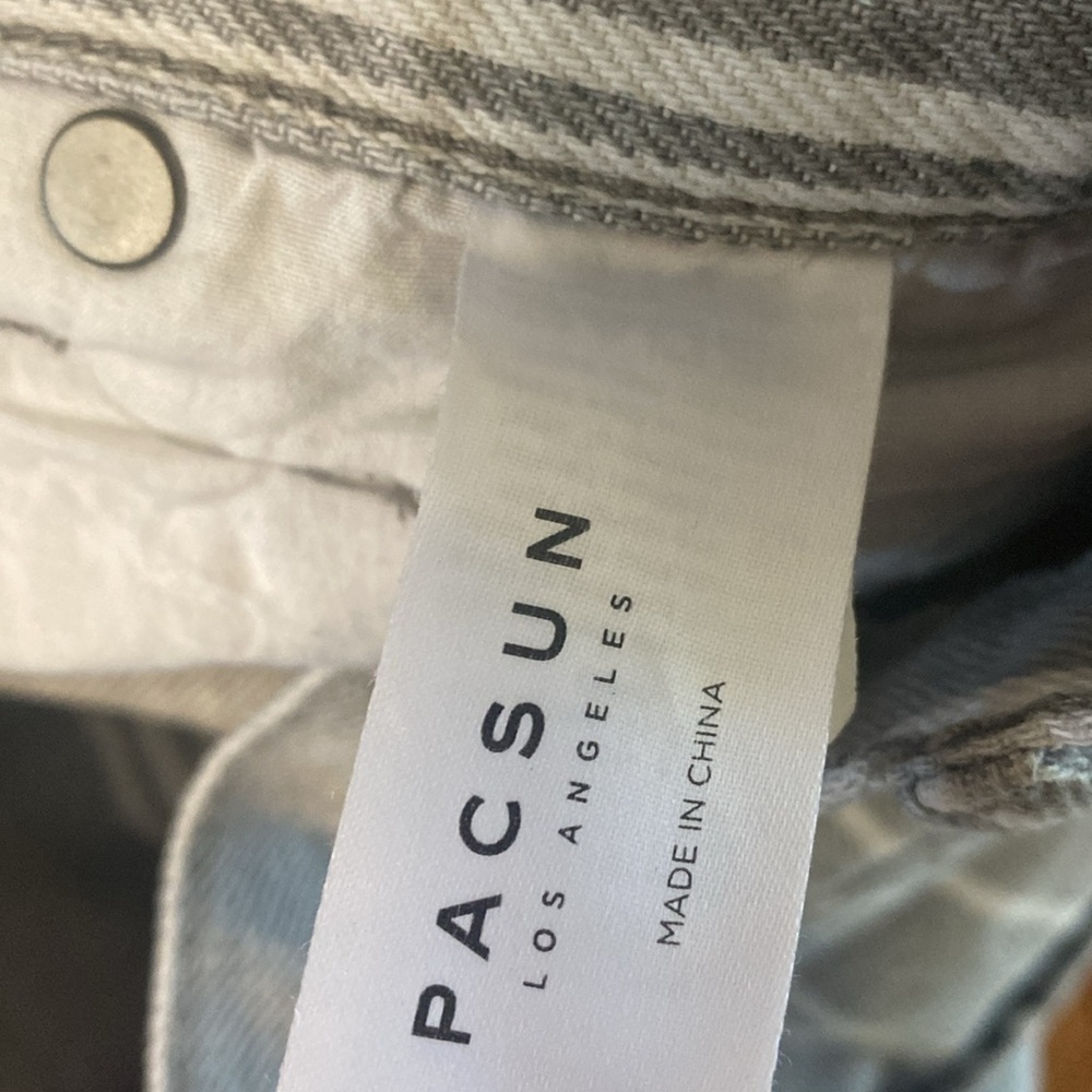 Pacsun high rise straight leg Jeans button fly size 27 Pants - Picture 10 of 12